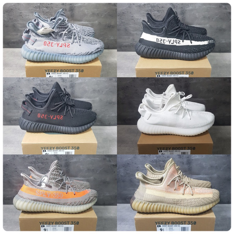 Sepatu Adidas Yeezy Boost 350 V2 Static Black