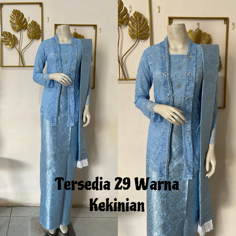 SET KOMPLIT KEBAYA KUTU BARU PAYET/ KUTU BARU PAYET/KEBAYA MODERN/KEBAYAMURAH/KEBAYA WISUDA/KEBAYAMU