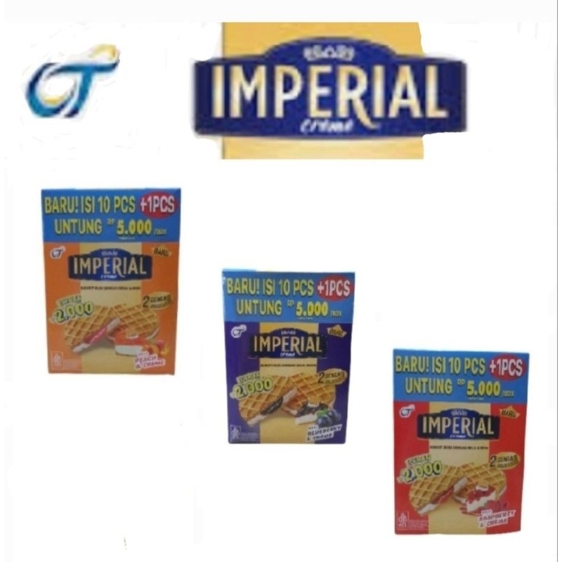 

Imperial (Box) / Tango Imperial Biskuit Susu Selai Cream Raspberry Blueberry Peach