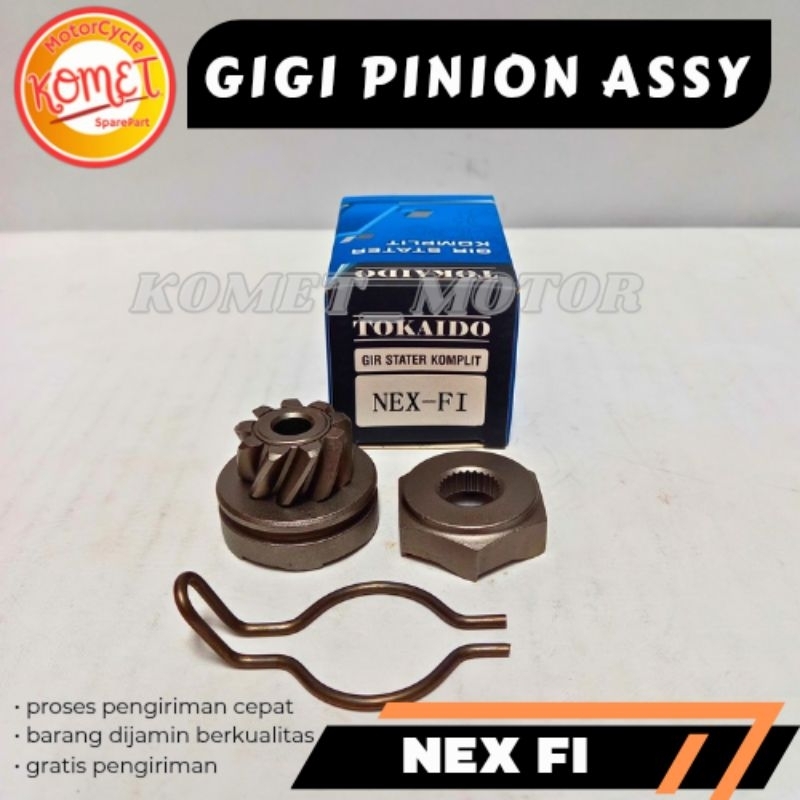 [KOMET] GIGI PINION GIGI SLAH SET NEX FI / ADRESS / LETS / NEX KARBU [TKD]
