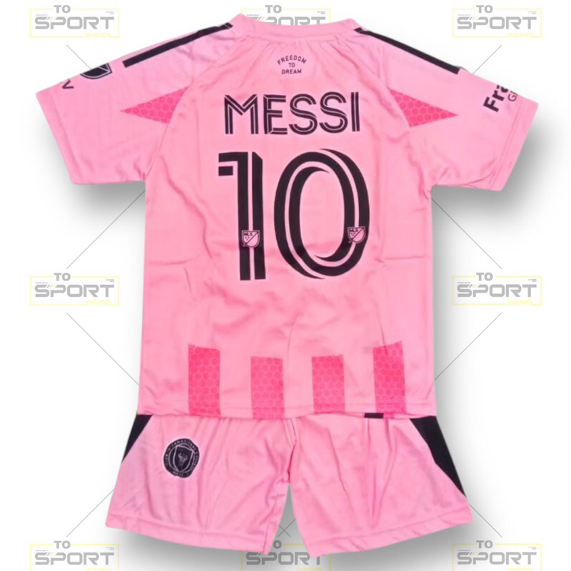 JERSEY SETEALAN BOLA MESSI ANAK LAKI LAKI TERBARU 2025/BAJU FUTSAL ANAK MESSI AWAY TERLARIS /BAJU BO