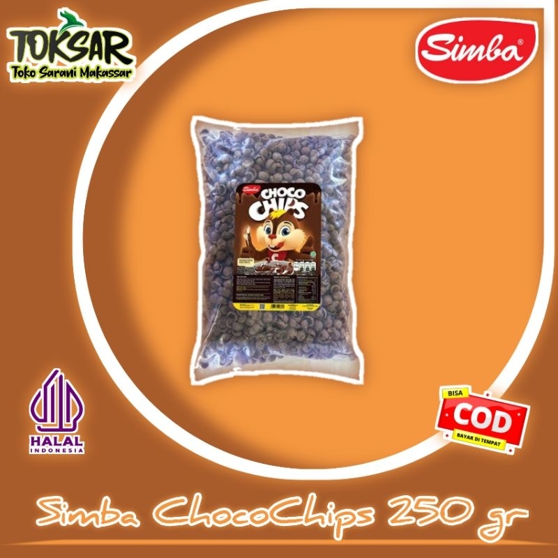 

ChocoChips Simba 250 gram (Free Packing Dos!) | Sereal Simba | Sereal Promo