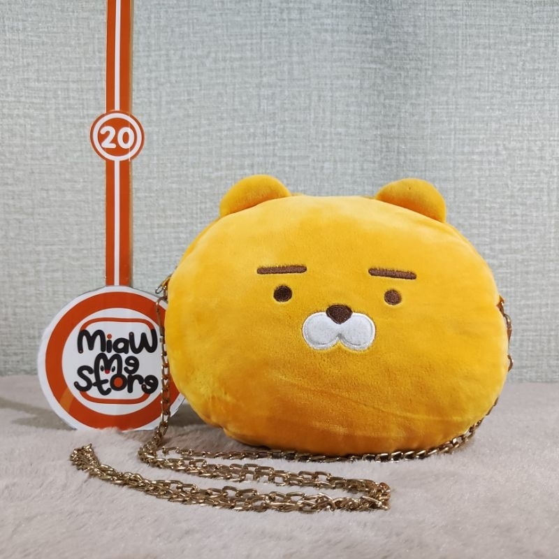 Boneka Tas Ryan Rian Singa Kakao Original Kakao Friends Plush