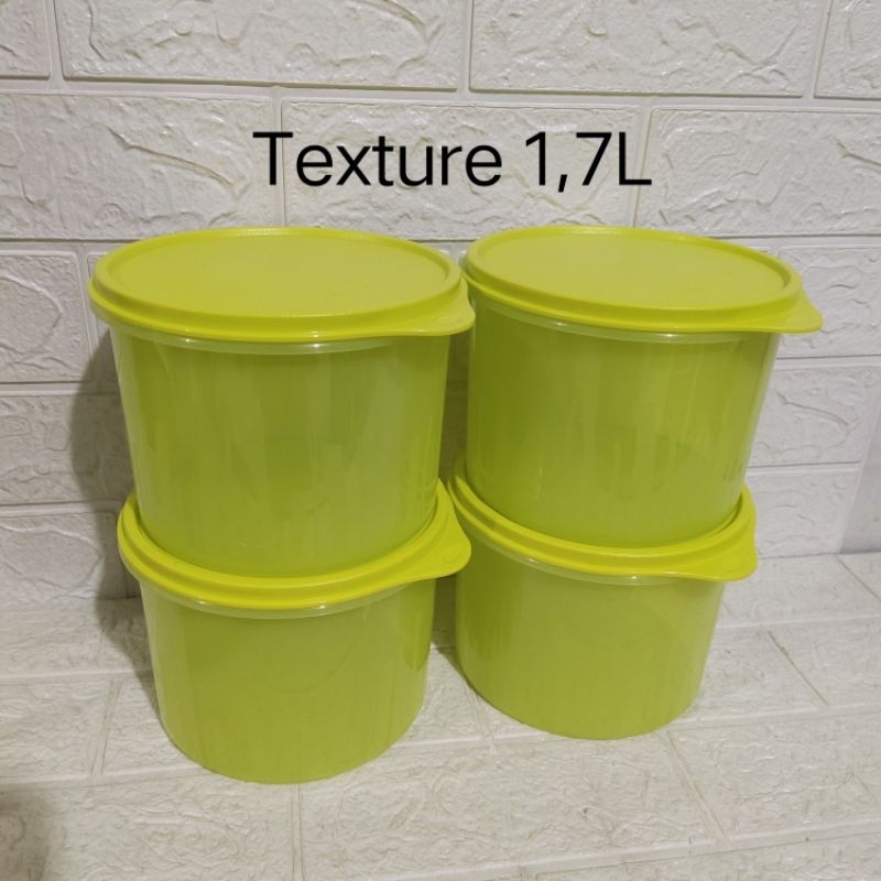 Texture Canister Tupperware