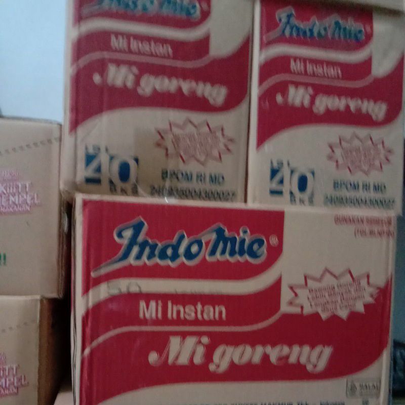 

INDOMIE GORENG 1 KARTON 40PCS