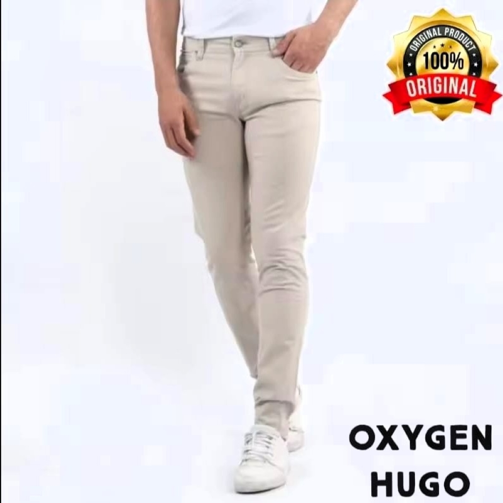 NAOMI OXYGEN HUGO TERBARU Celana panjang NAOMI OXYGEN HUGO / CELANA JEANS PRIA SOFT JEANS STRETCH