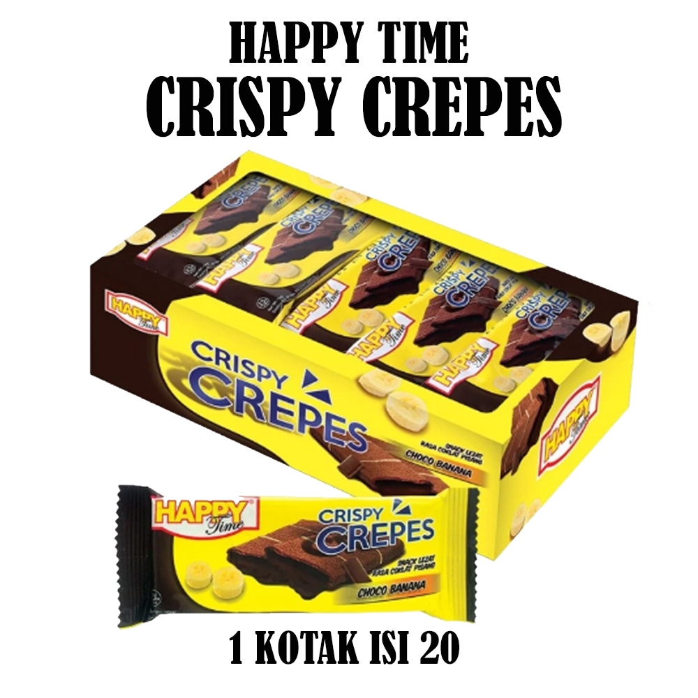 

HAPPY TIME CRISPY CREPES KOTAK ISI 20