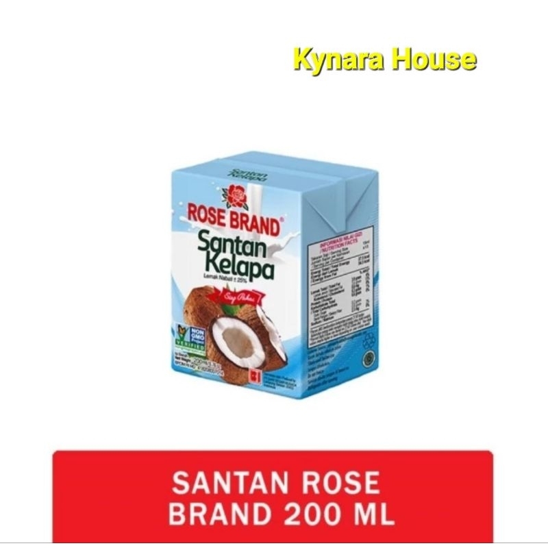 

Rose Brand Santan Kelapa Siap Pakai 200ml