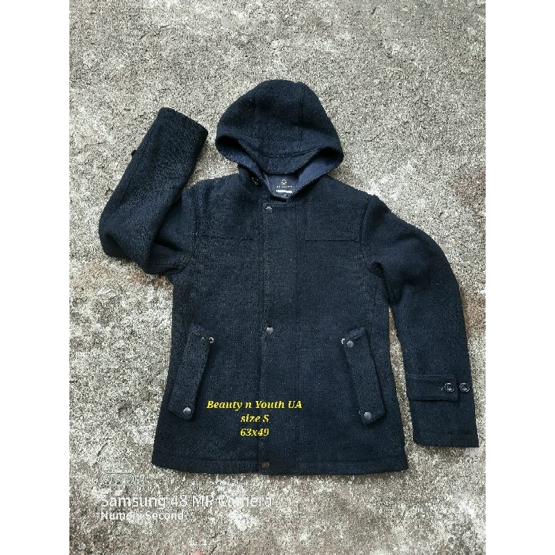 jaket outer wool beauty and youth united arrow