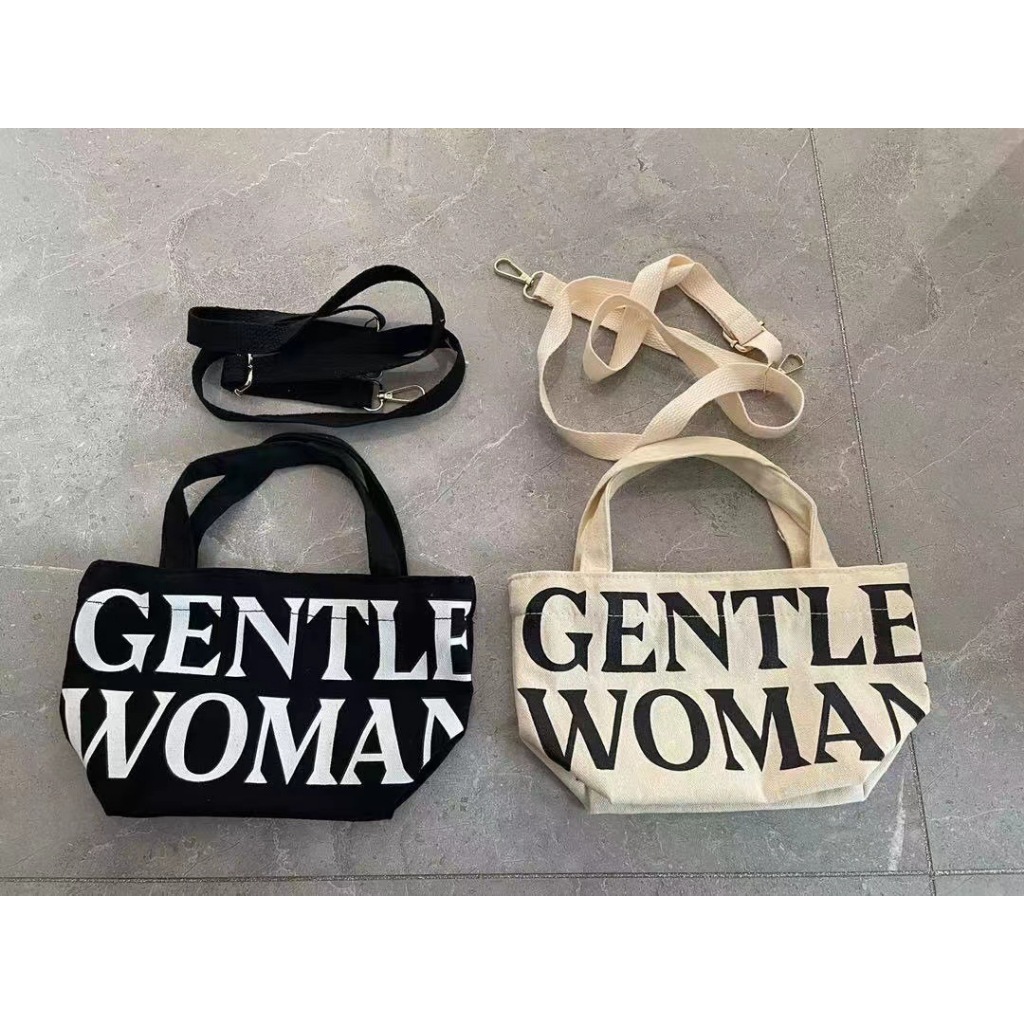Mini Totebag / Tote bag mini Gentle woman / sling bag GW micro kanvas