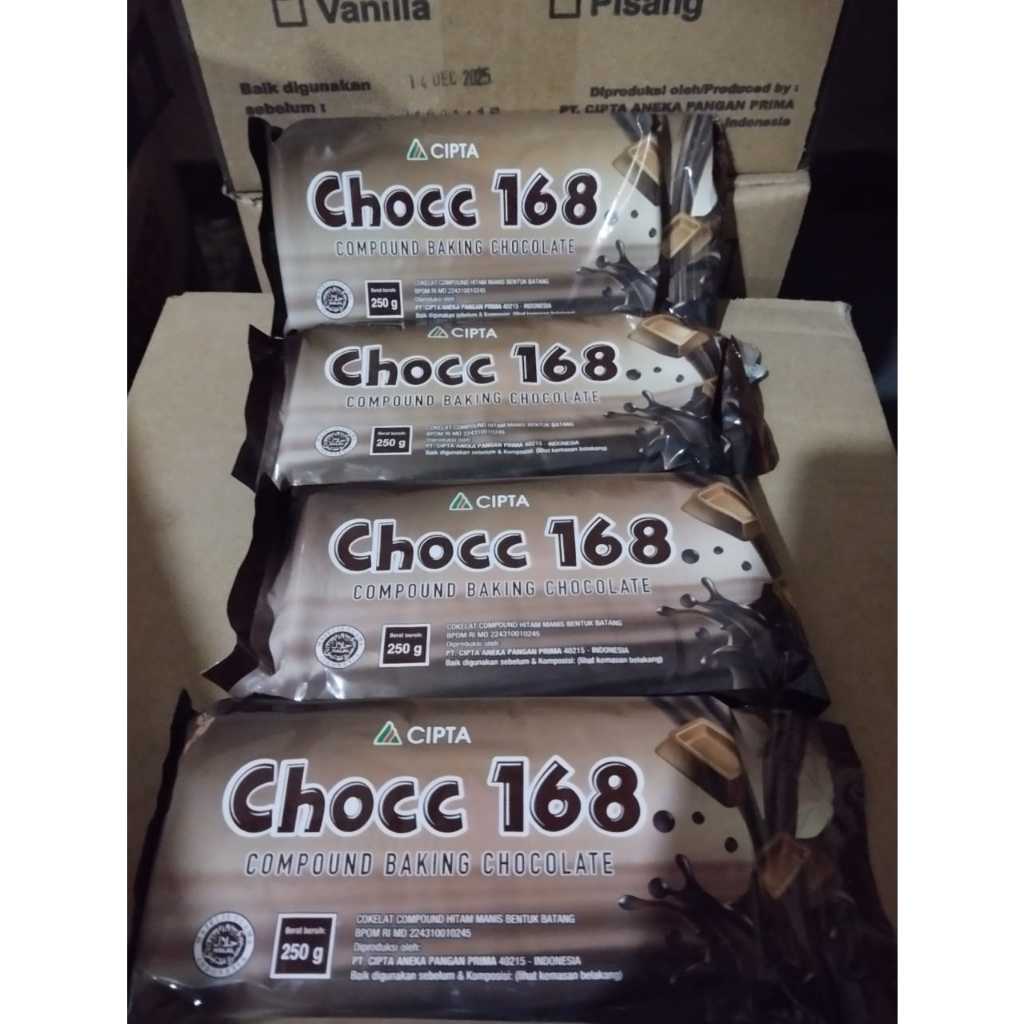 

Coklat Kompond Choc 168 250 gram
