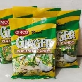 

Permen Ginco Ginger Coconut isi 32 pcs. Halal