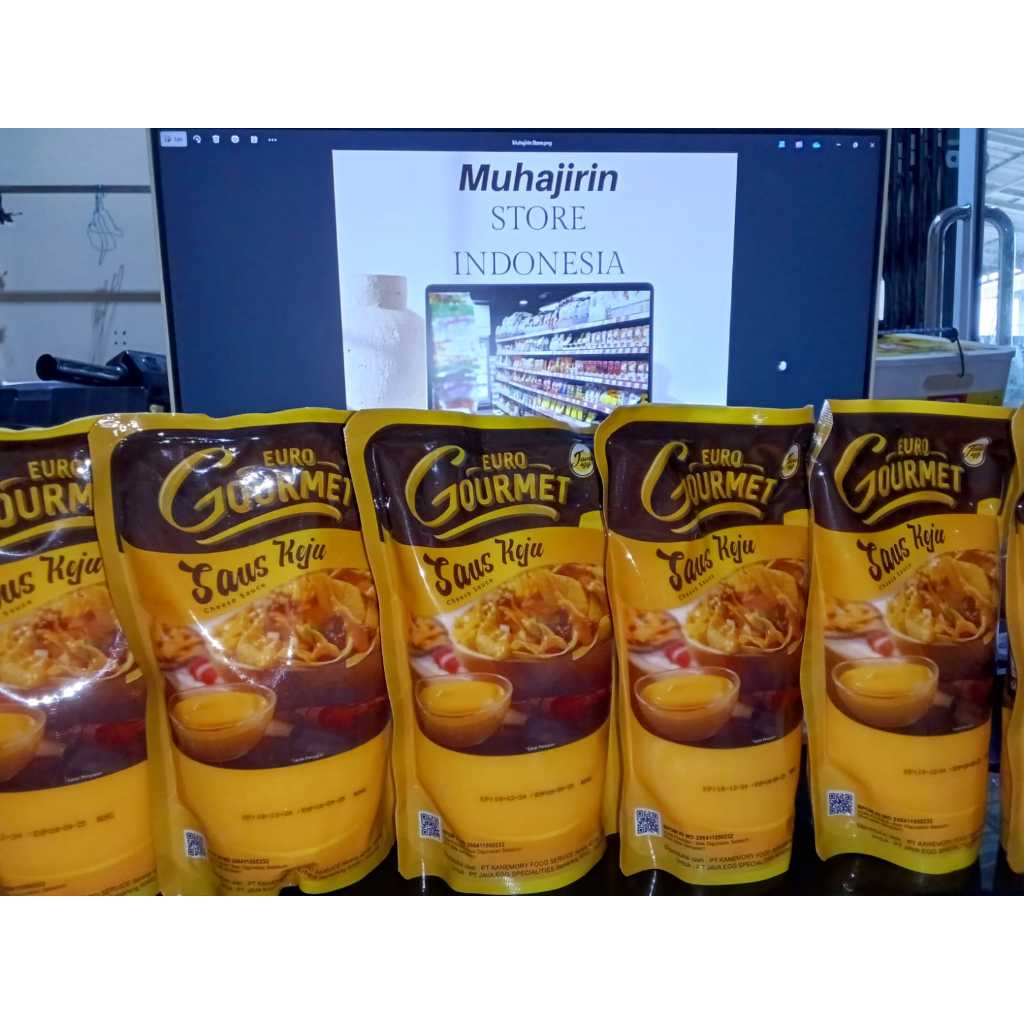 

Euro Gourmet Saus Keju 500 gr