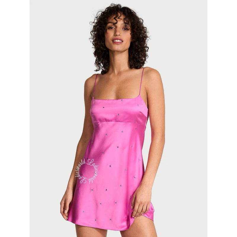 VS victoria's secret Valentine Slip dress chemise Lingerie
