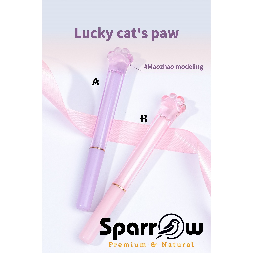 

SPARROW Pen Silikon / Silicone Pen / Pen Karakter Lucu Cantik LOVELY CAT PAW (7455)