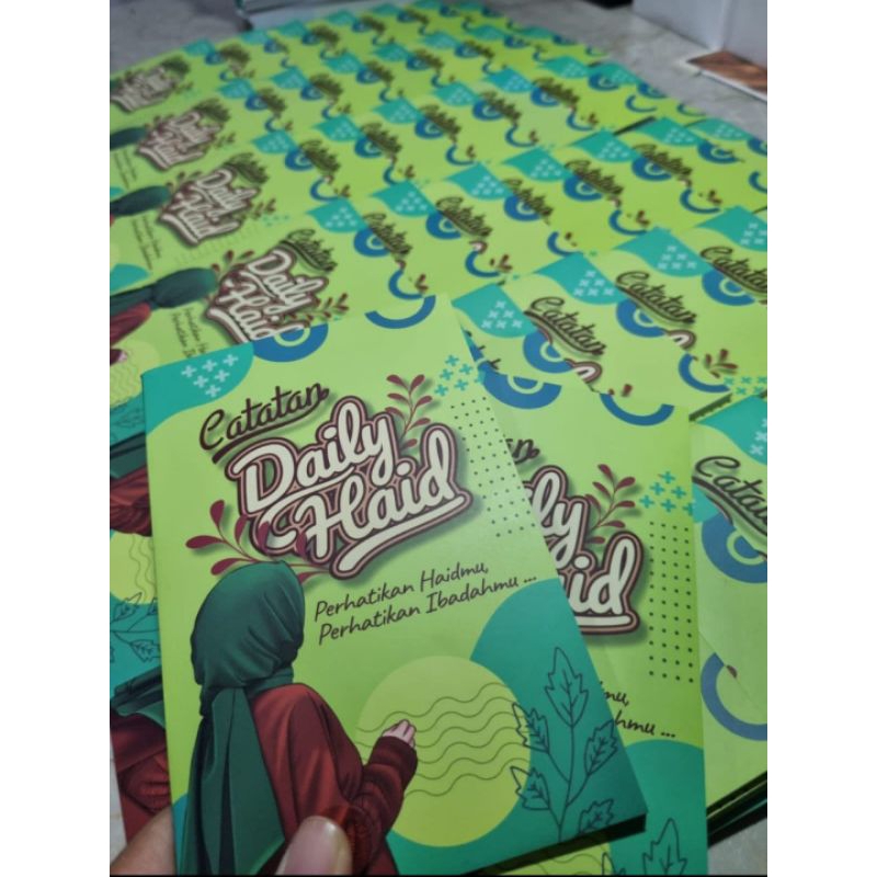 

Catatan Daily Haid/ Buku Catatan haid by Ning Amiroh