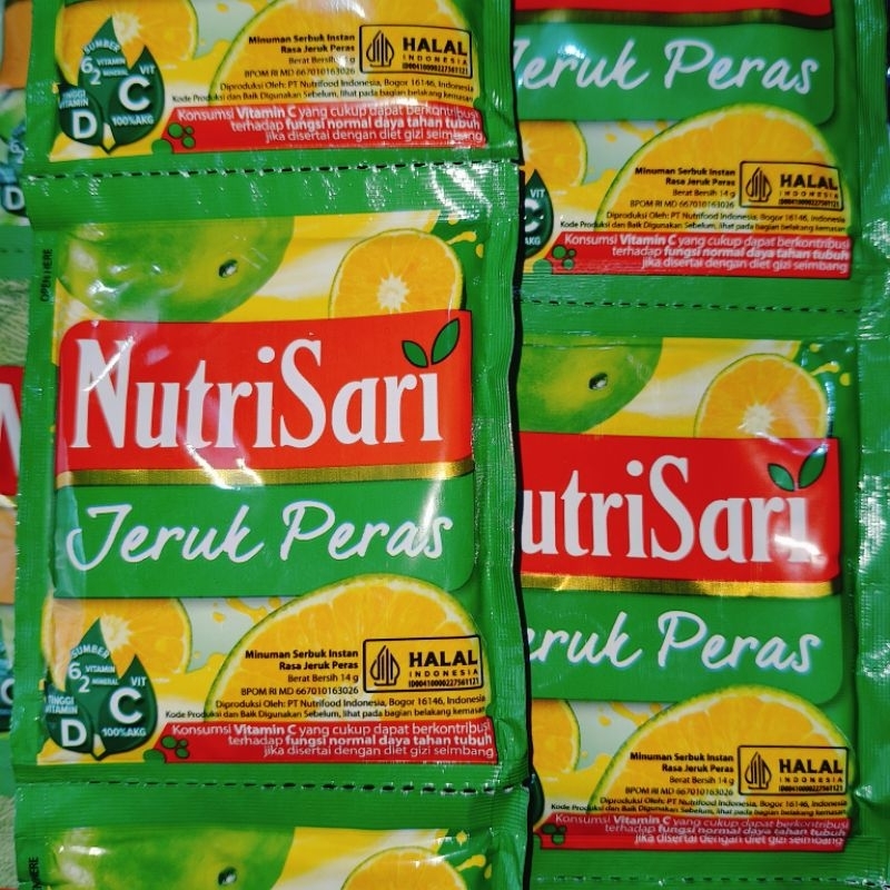 

NUTRISARI Sachet All Variant isi 10pcs per Renteng