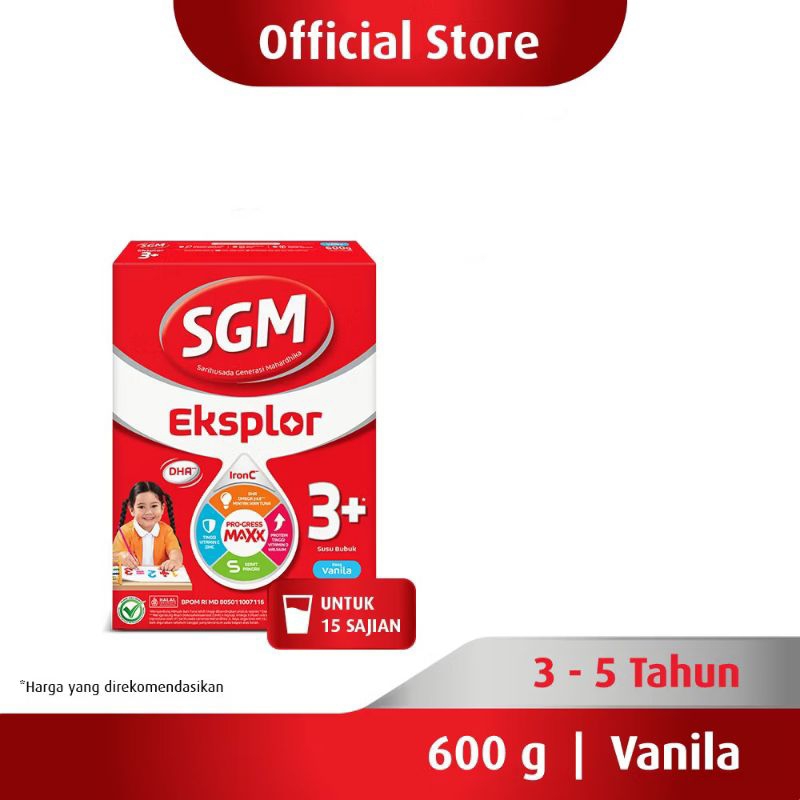 SGM Eksplor 3+ Vanila 600gr