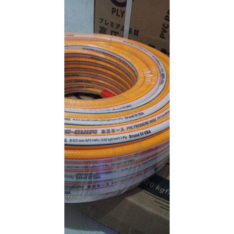 Viral  Selang Angin Kompresor 50M/Selang Mesin Steam Motor 50M 3Ply / Selang Semprot Hama 50M