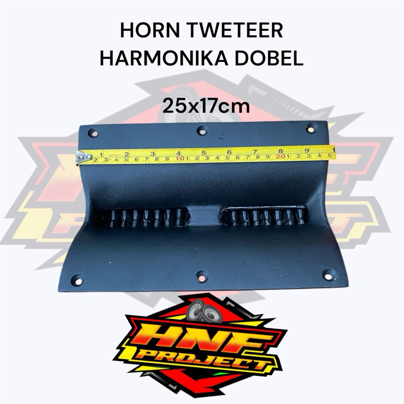 Horn Tweeter Dobel / Horn Lengkung 17x25cm / Horn Box SPL