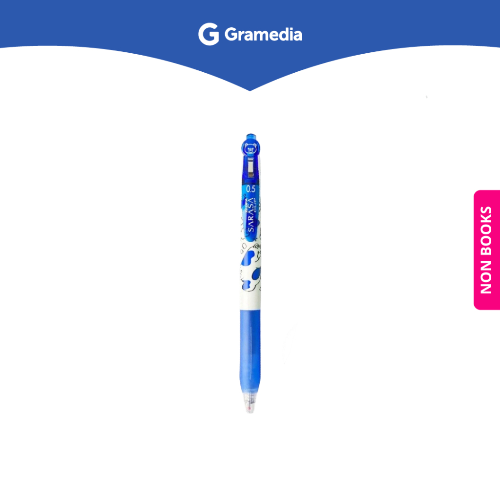 

Gramedia Depok - ZEBRA SARASA CLIP 05 SINGLE BEAR BLUE