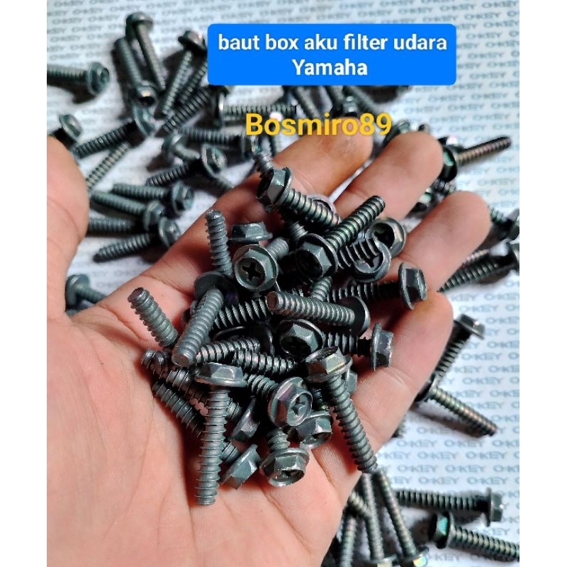 baut box filter udara Yamaha universal 1 pcs
