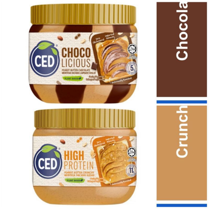 

CED Peanut Butter Chocolate / Crunchy 250g Selai Malaysia