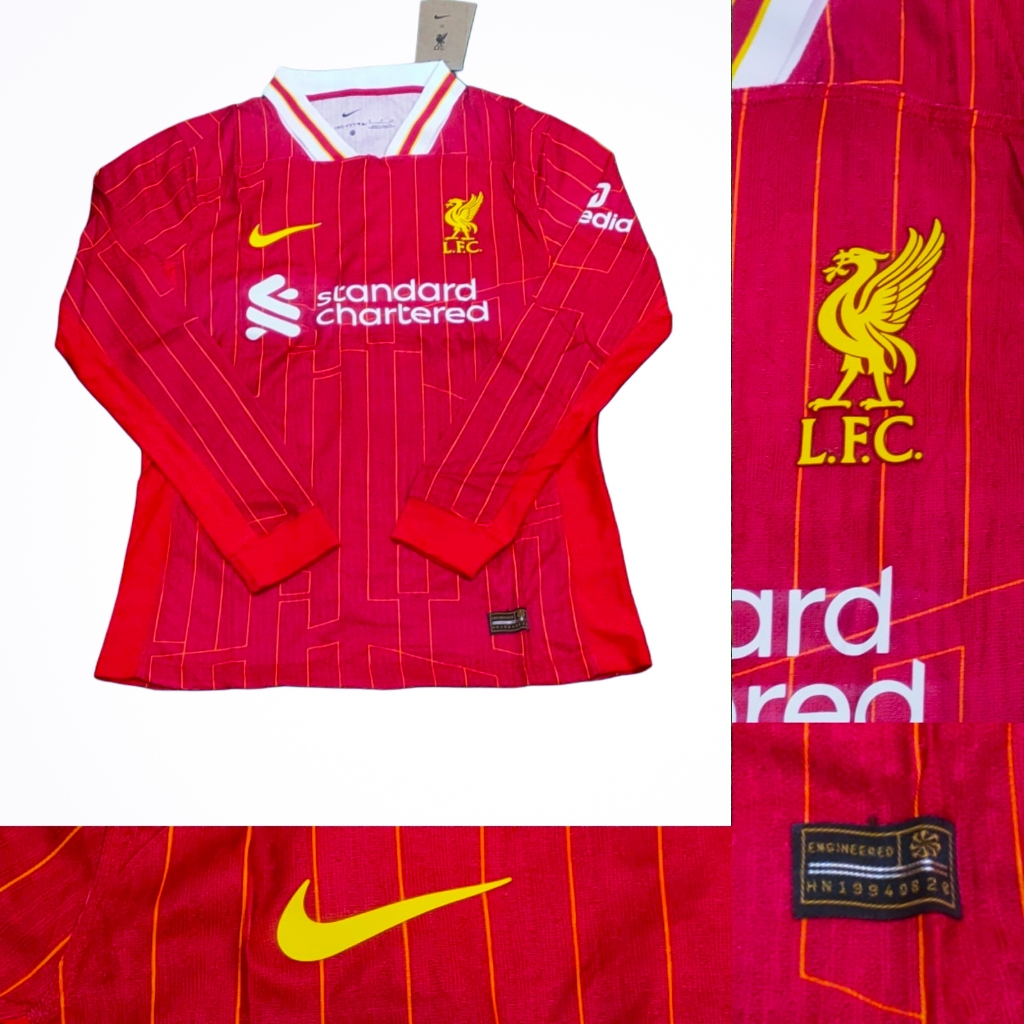 (PLAYER ISSUE) BEST QUALITY JERSEY EM.YU MU HOME LS 2024/25 JERSEY PLAYER ISSUE TERBAIK