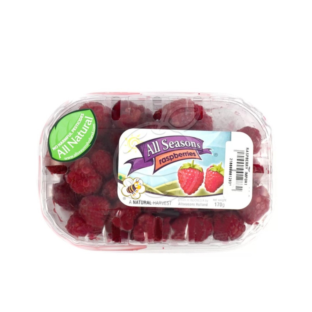 

All Seasons Raspberries 150 gr