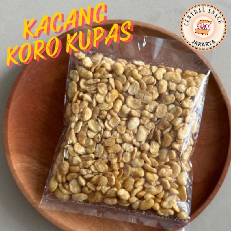 

[Ready Stock] Kacang Koro Kupas premium 175 gr snack cemilan jajanan murah