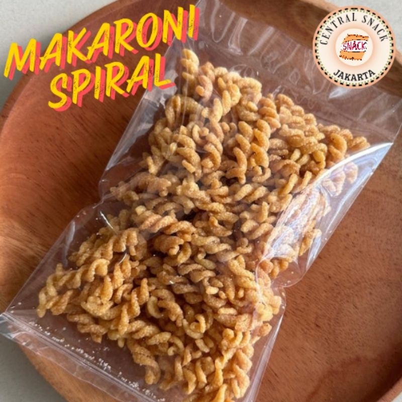 

[Ready Stock] Makaroni Spiral premium 100 gr snack cemilan jajanan murah