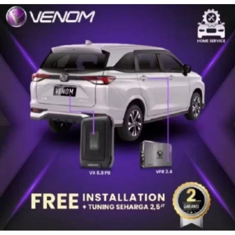 Venom Express Daihatsu Xenia Paket Audio Mobil