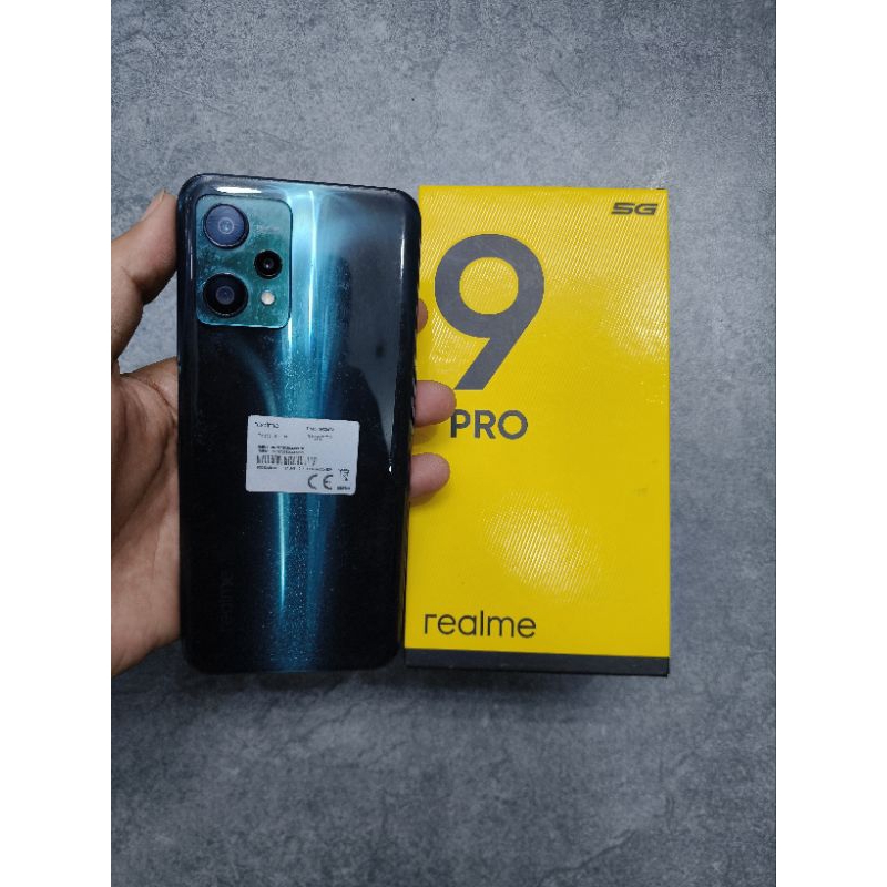 REALME 9 PRO 5G 8/128 SECOND FULLSET RESMI MURAH