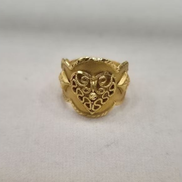 Cincin Emas Asli Dubai Import 916 91.6% 22K Mas Kuning