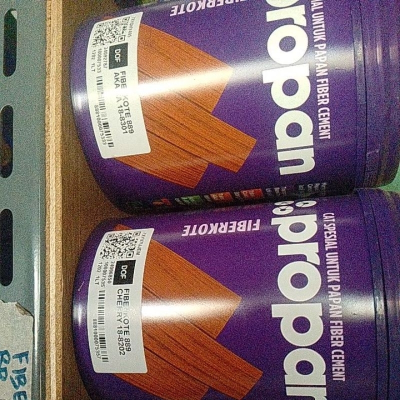 Propan FIBERKOTE papan cemet doff