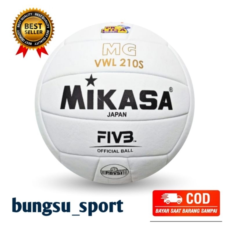 BOLA VOLLEY VOLLY MIKASA MG VWL210S BERKUALITAS BERBAHAN EMPUK 100% REALPICT