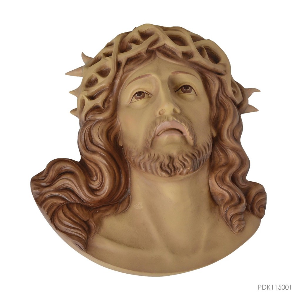 Pajangan Dinding Resin Ecce Homo ( Yesus Mahkota Duri )