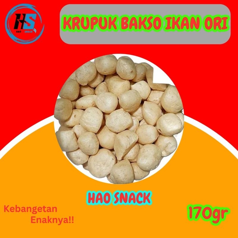 

Kerupuk Bakso Ikan Ori / Pedas