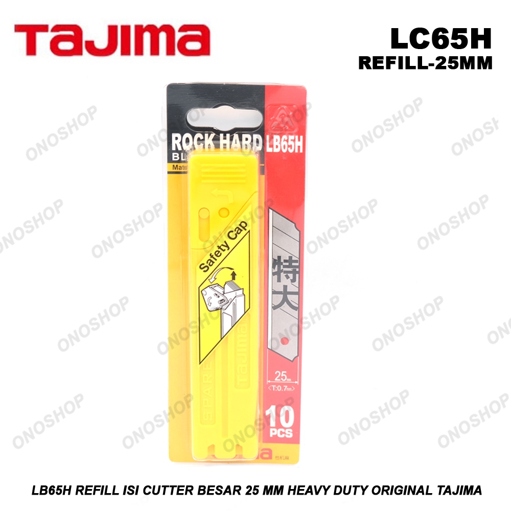 

LB65H Refill Isi Cutter Besar 25 mm Heavy Duty Original Tajima