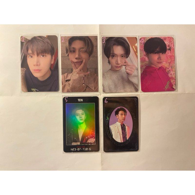 wayv superm ten pc poca photocard jopping sg20 our home yizhiyu resonance