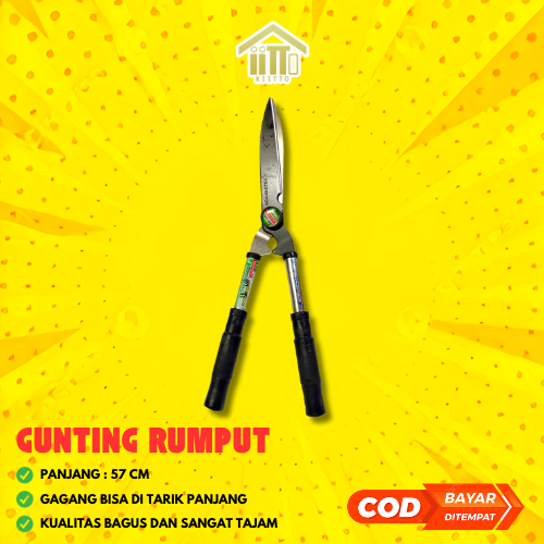 GUNTING RUMPUT / GUNTING PAGAR / PEMOTONG RUMPUT / GUNTING RUMPUT DAHAN RANTING PAGAR KEBUN BESAR / 