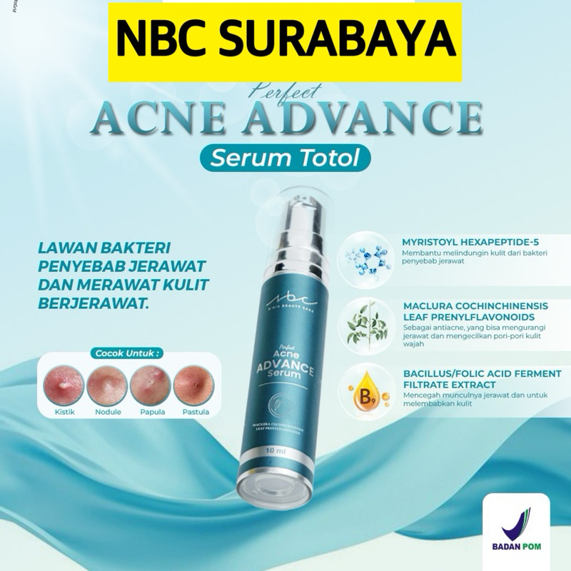 Serum totol NBC / serum jerawat NBC / ndia beauty care / nbc skincare / nbc surabaya