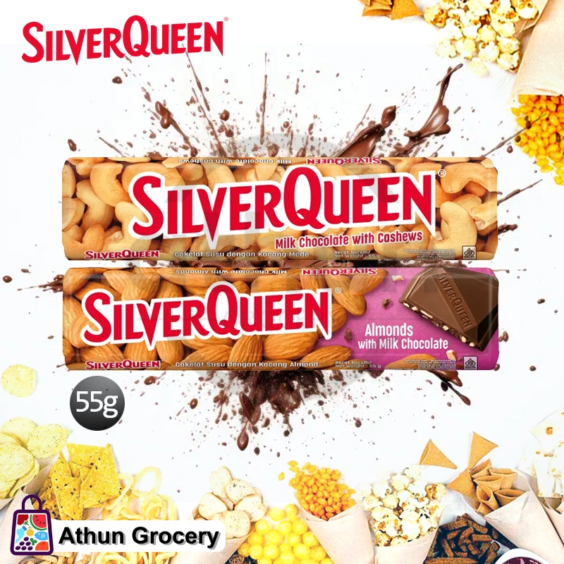 

Coklat Silverqueen Kemasan 55g PROMO!!