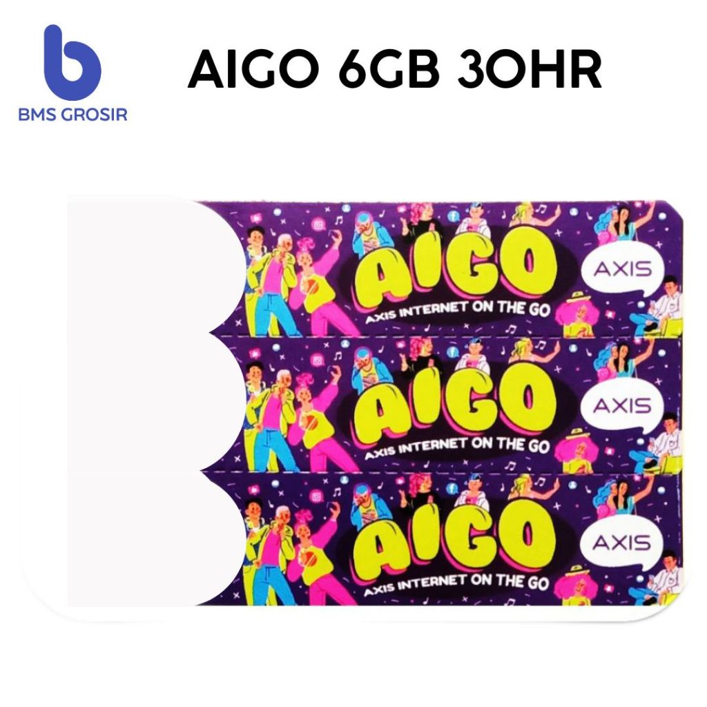 Voucher Axis Aigo 6GB 28Hr