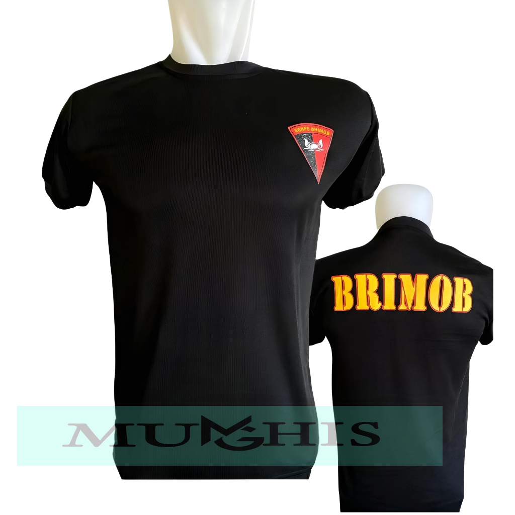 KAOS BRIMOB POLRI - KAOS DINAS BRIMOB POLRI TERBARU BERKUALITAS|KAOS POLISI BRIMOB 3 WARNA|BAJU BRIM