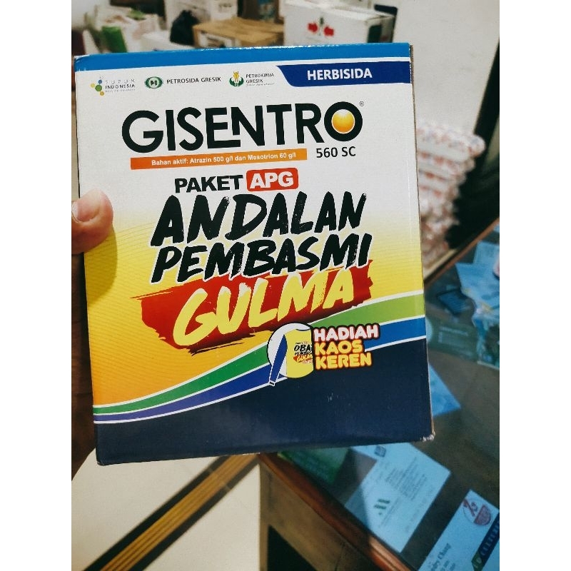 HERBISIDA JAGUNG GISENTRO ORIGINAL 500ML