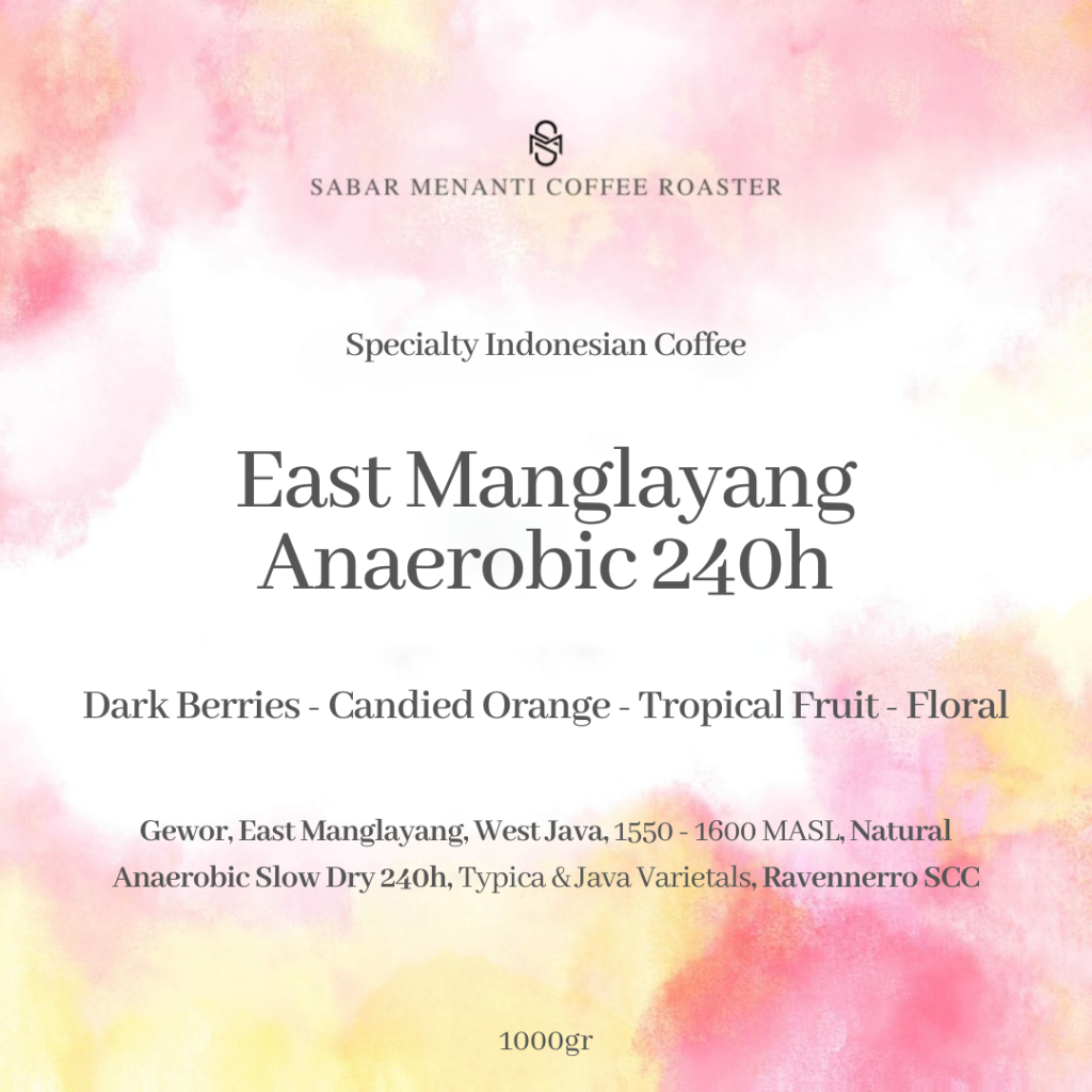 

East Manglayang Anaerobic 240H Espresso - 1 Kg
