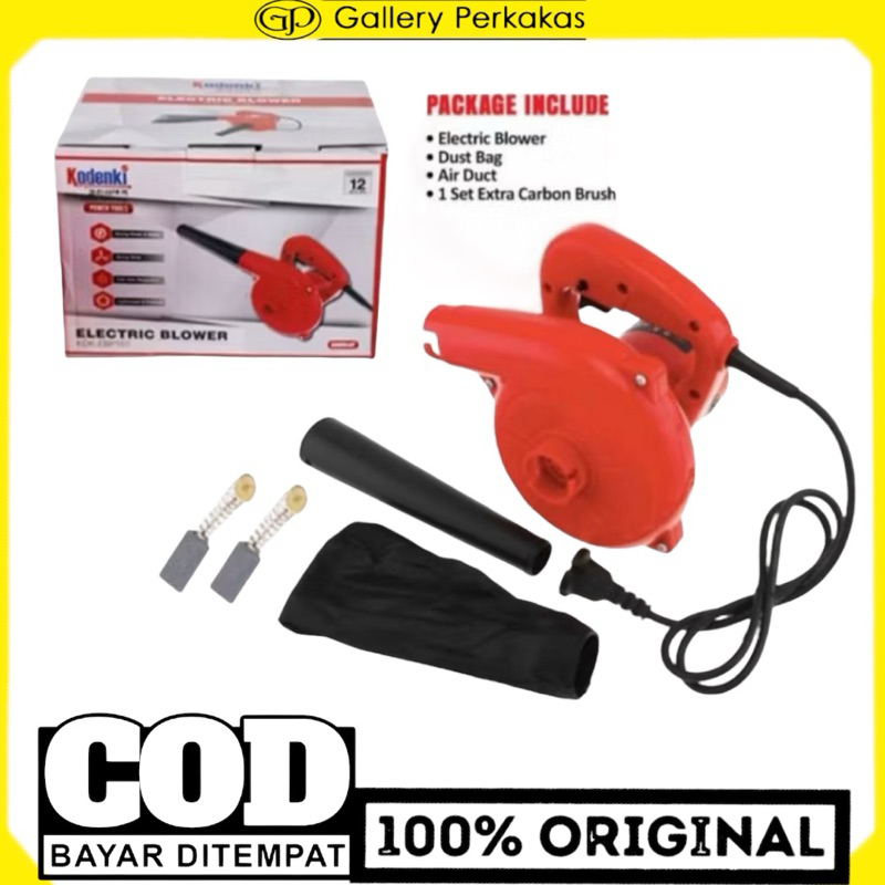 Kodenki mesin blower penghisap menghembuskan debu