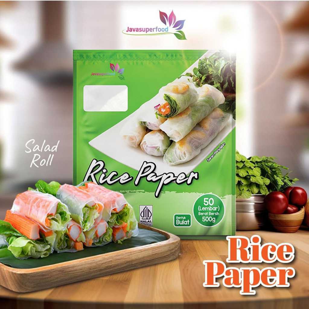 

RICE PAPER HALAL JAVA SUPER FOOD / KULIT LUMPIA