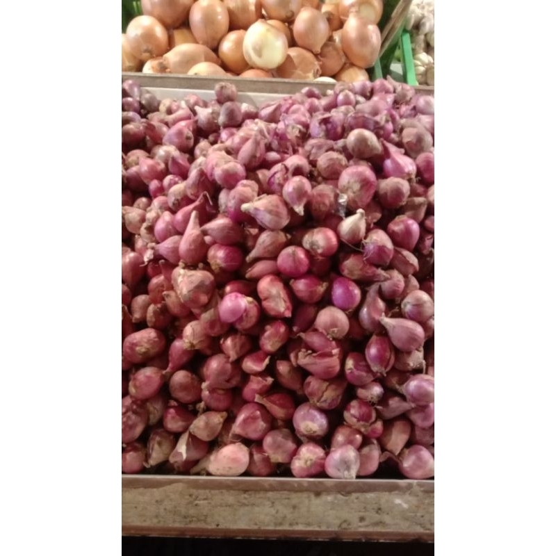 

bawang merah berebes 1kg.Rp.40, 000